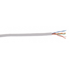 ITK Кабель зв'язку кручена пара U/UTP, кат.5E 4х2х24(0,51мм) AWG solid, PVC, 305м, сірий (LC1-C5E04-111) ІЕК