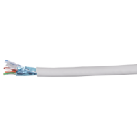 ITK Кабель зв'язку вита пара F/UTP, кат.6 4x2х23(0,57мм) AWG solid, PVC, 305м, сірий (LC1-C604-311) ІЕК