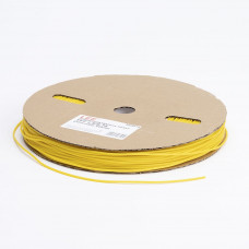 Термоусаджувальна трубка ТУТ 1,5/0,75 бухта, жовтий