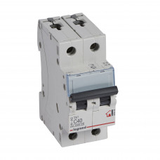 TX³ Автоматичний Вимикач C 40A 2П 6kA