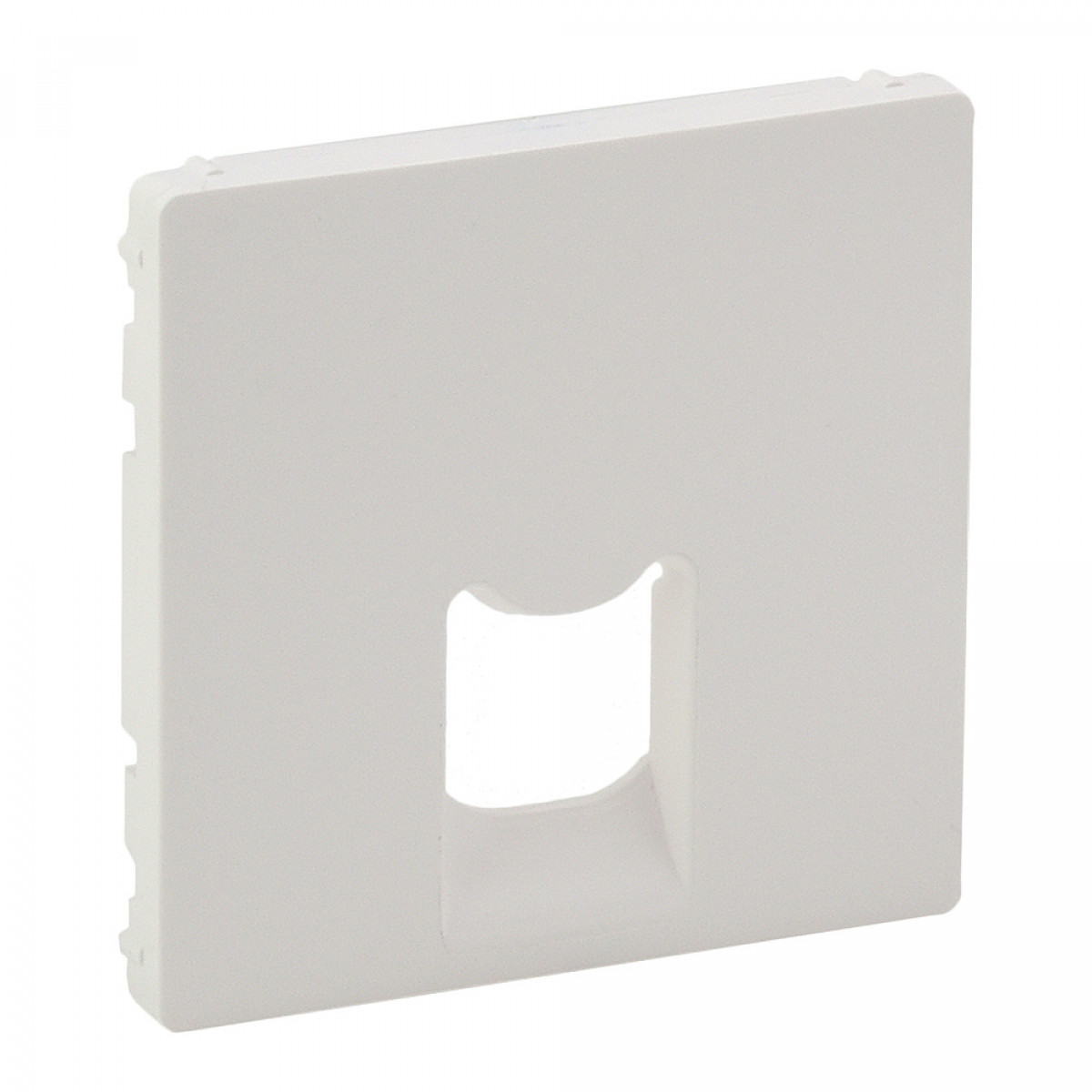 Лицьова панель розетки RJ11/RJ45 Алюміній Valena LIFE (755412) Legrand