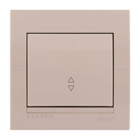 Вимикач прохідний крем Deriy Lezard