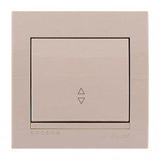 Вимикач прохідний крем Deriy Lezard