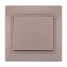 Вимикач крем Mira Lezard