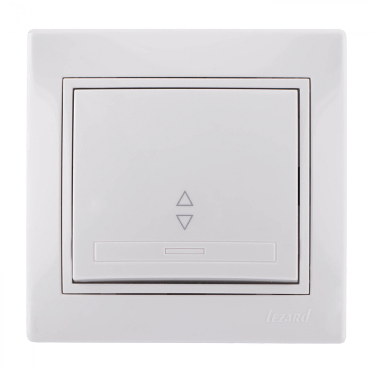 Вимикач прохідний білий Mira Lezard