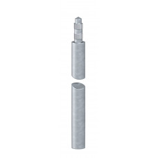 Штир заземлення STANDARD L=1,5 м 20 мм гарячооцинкована сталь 219/20 ST