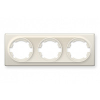 Рамка потрійна, колір бежевий