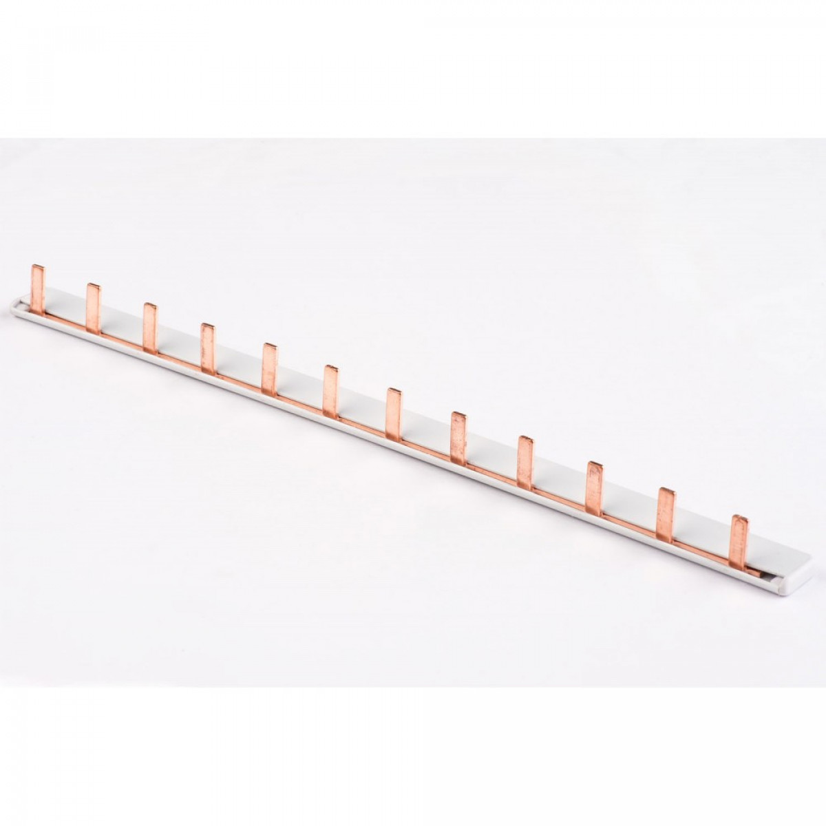 Шина з'єднувальна мідна штирьова PIN 1P/40A/12P (12 полюсів) Takel (501250)