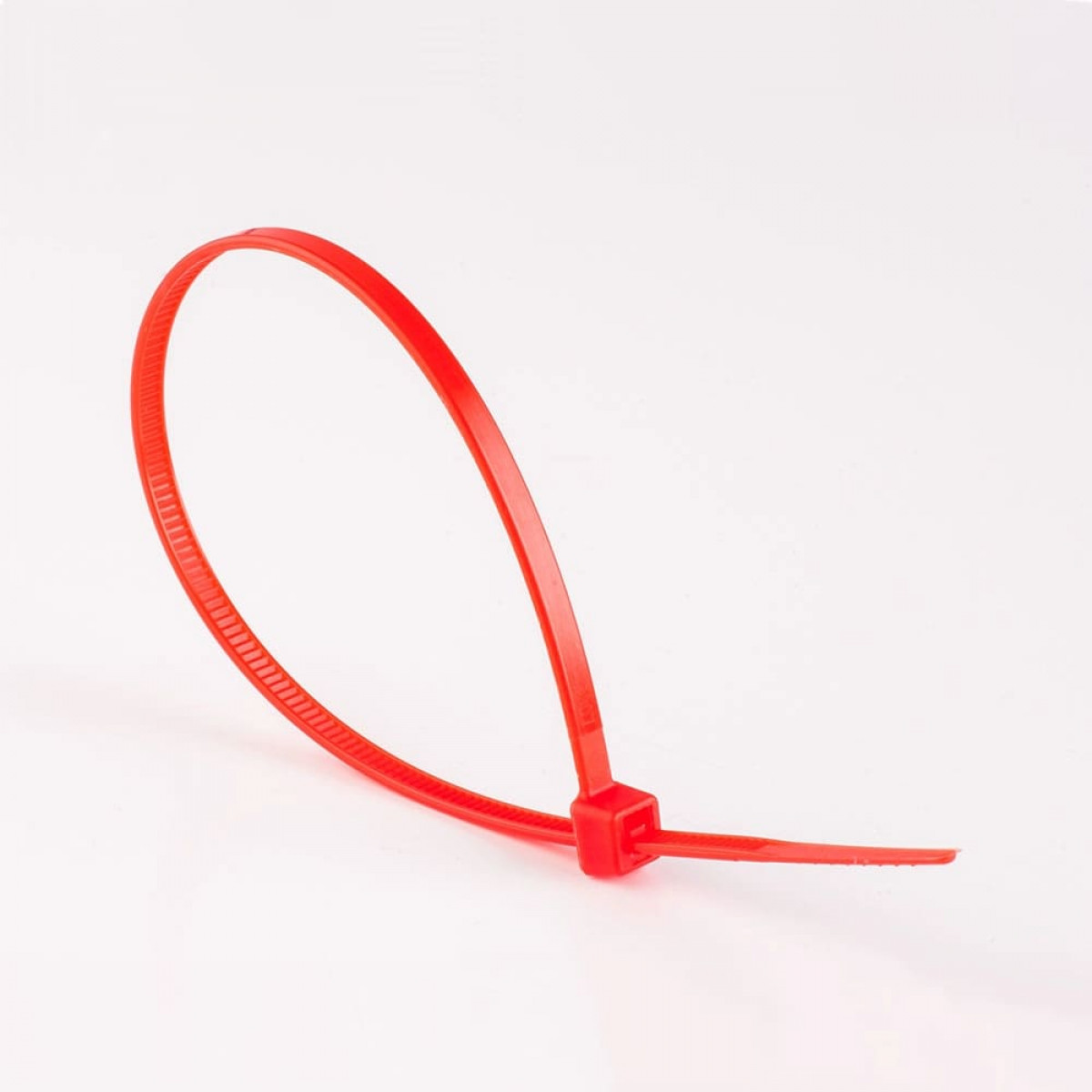 Стяжка кабельна (хомут) червона 3х100 (2,5х100мм) (100 шт) Takel (502412к)