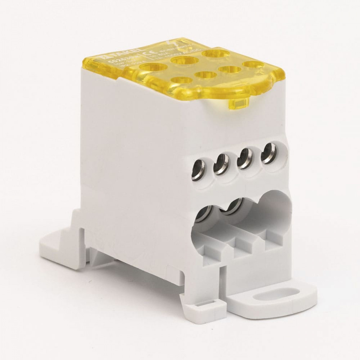 Блок розподільчий 80А на DIN-рейку Takel (502630ж)