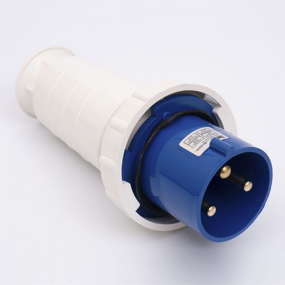 Вилка переносная 033 63А 220В 2Р+Е IP67 Takel (503236)