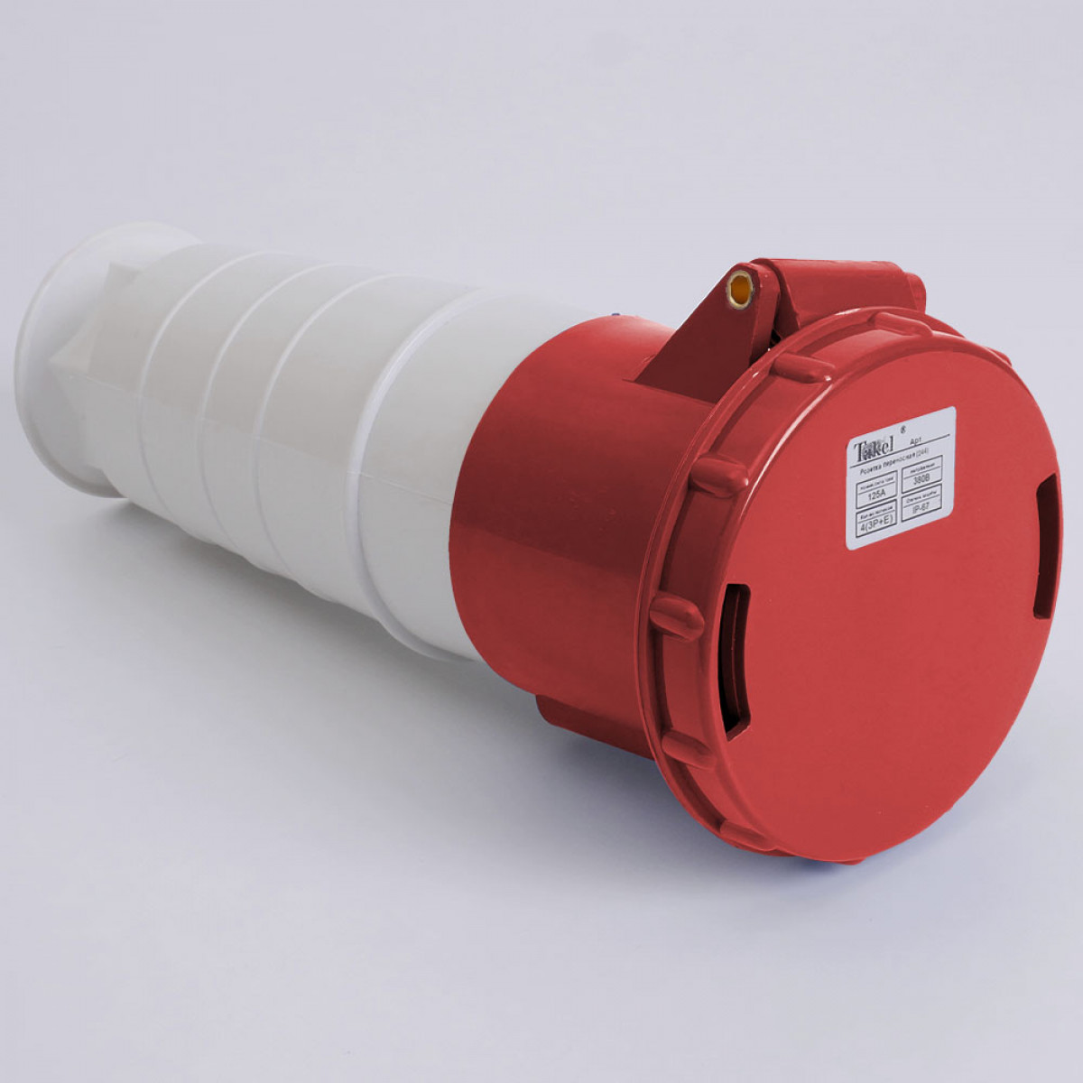 Розетка переносная 244 125А 380В 3Р+Е IP67 Takel (503250)