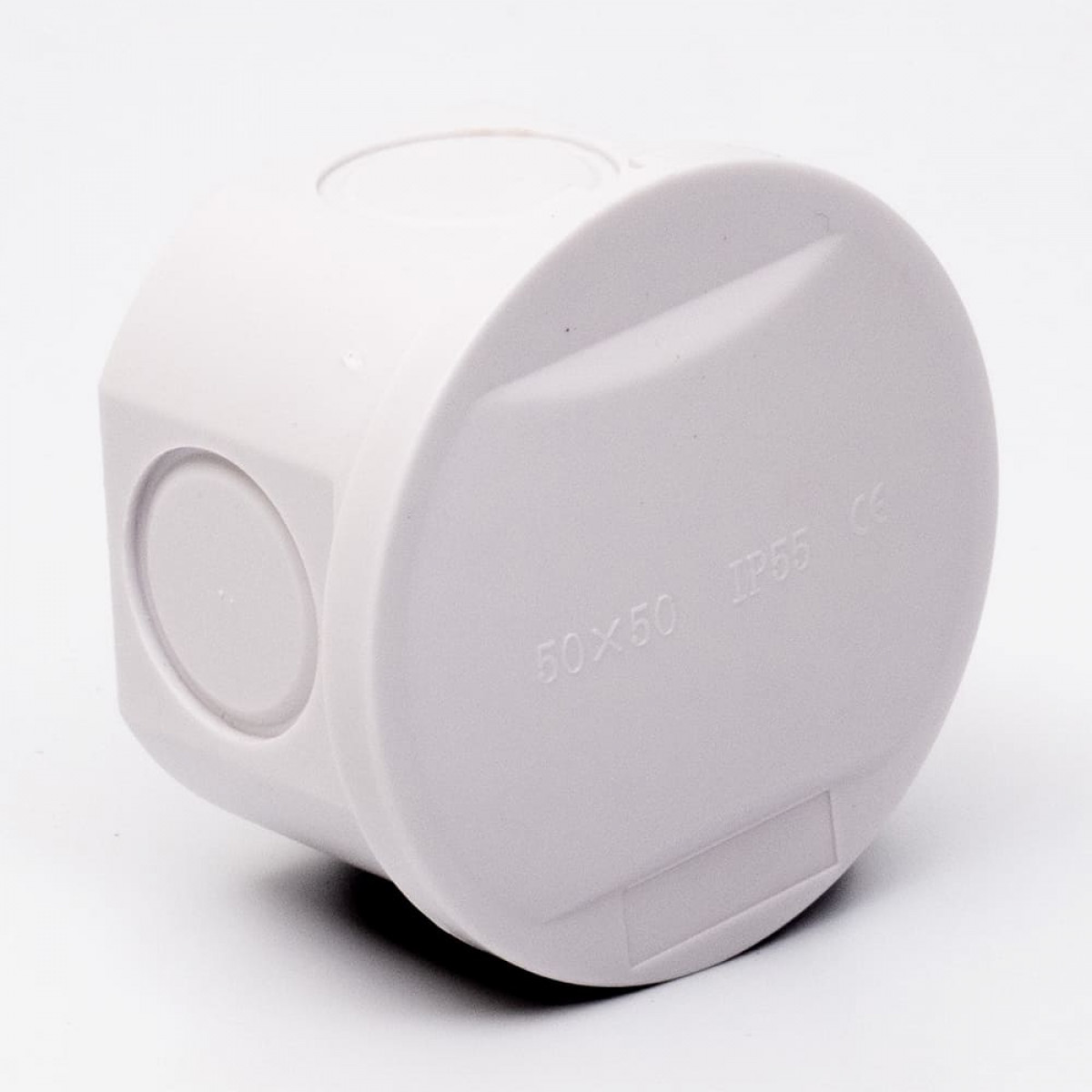 Коробка розподільча без отворів вологостійка ІР55 50х50 Takel (503401)