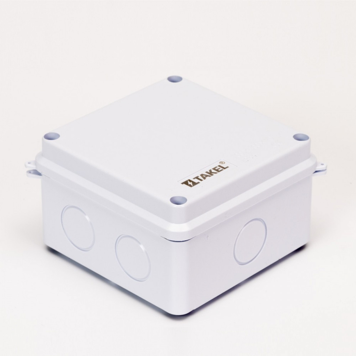 Коробка розподільча без отворів вологостійка ІР65 100х100х70 Takel (503404)