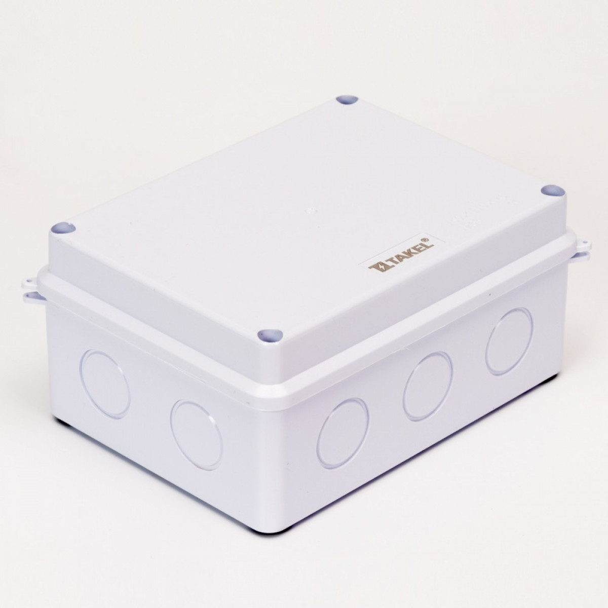 Коробка розподільча без отворів вологостійка ІР65 150х110х70 Takel (503405)