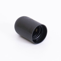 Патрон пластиковий Е27 підвісний, чорний TAKEL