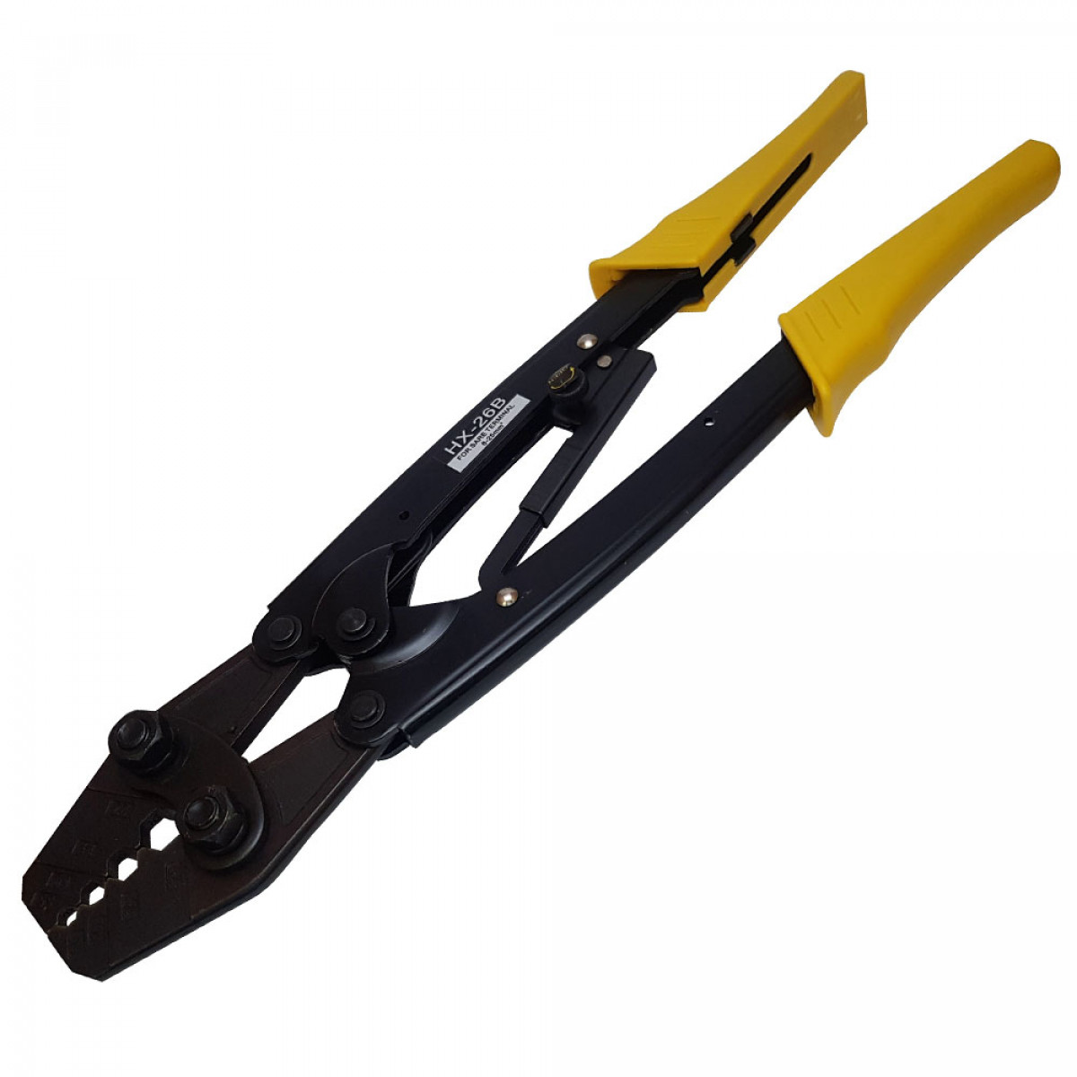 Инструмент опрессовочный HX-26 для наконечников без изоляции 6-25 мм² Takel (504126)