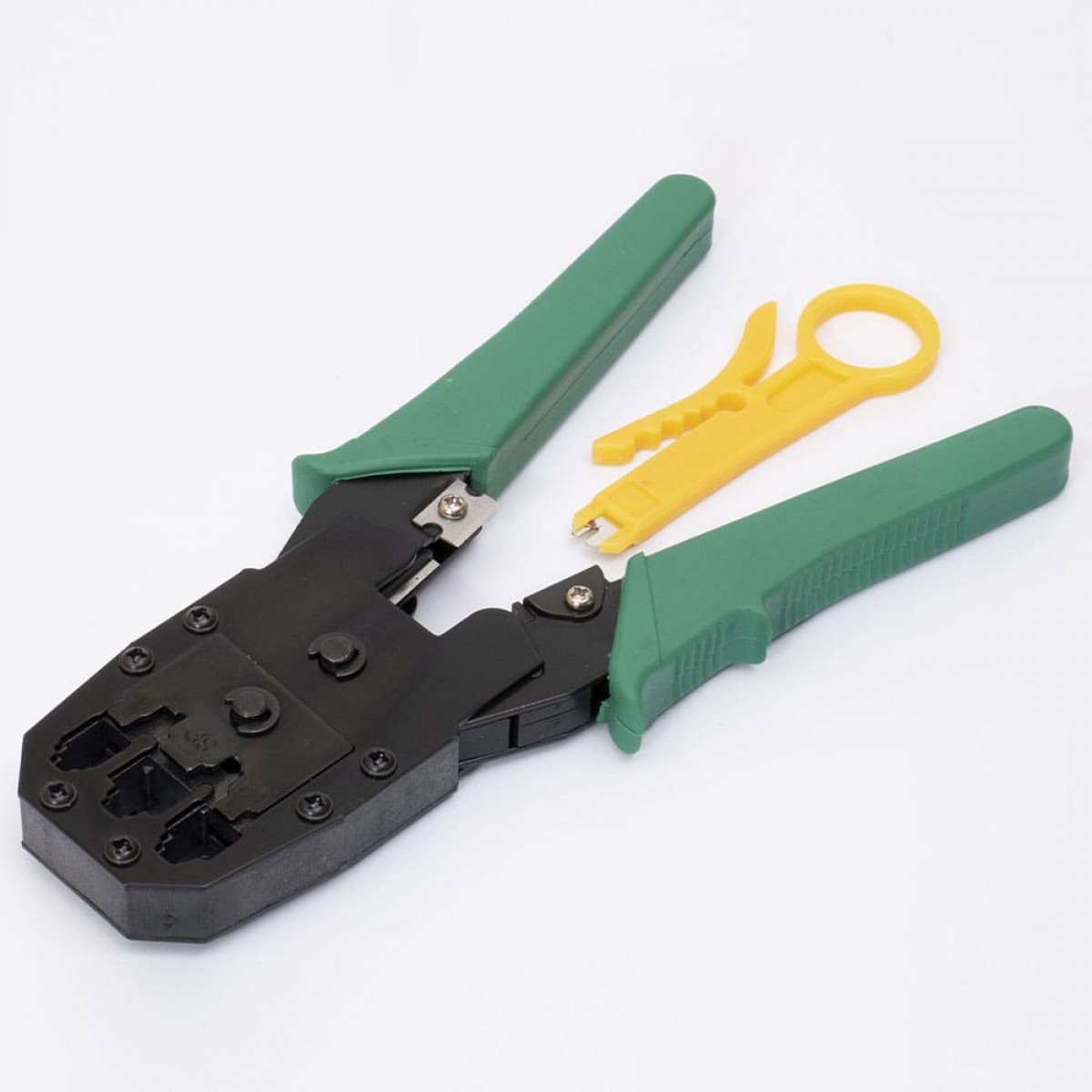 Инструмент HT-315 для обрезки, зачистки и опрессовки сетевых проводов Takel (504167)