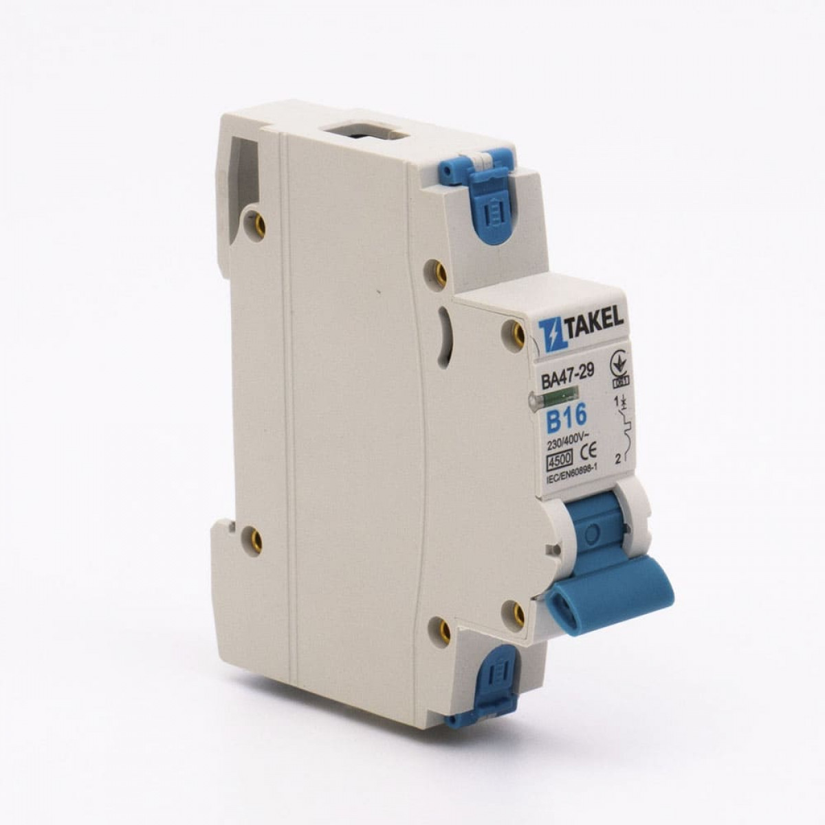 Автоматичний вимикач ВА47-29-В 1Р 4.5кА 16А Takel (506012)