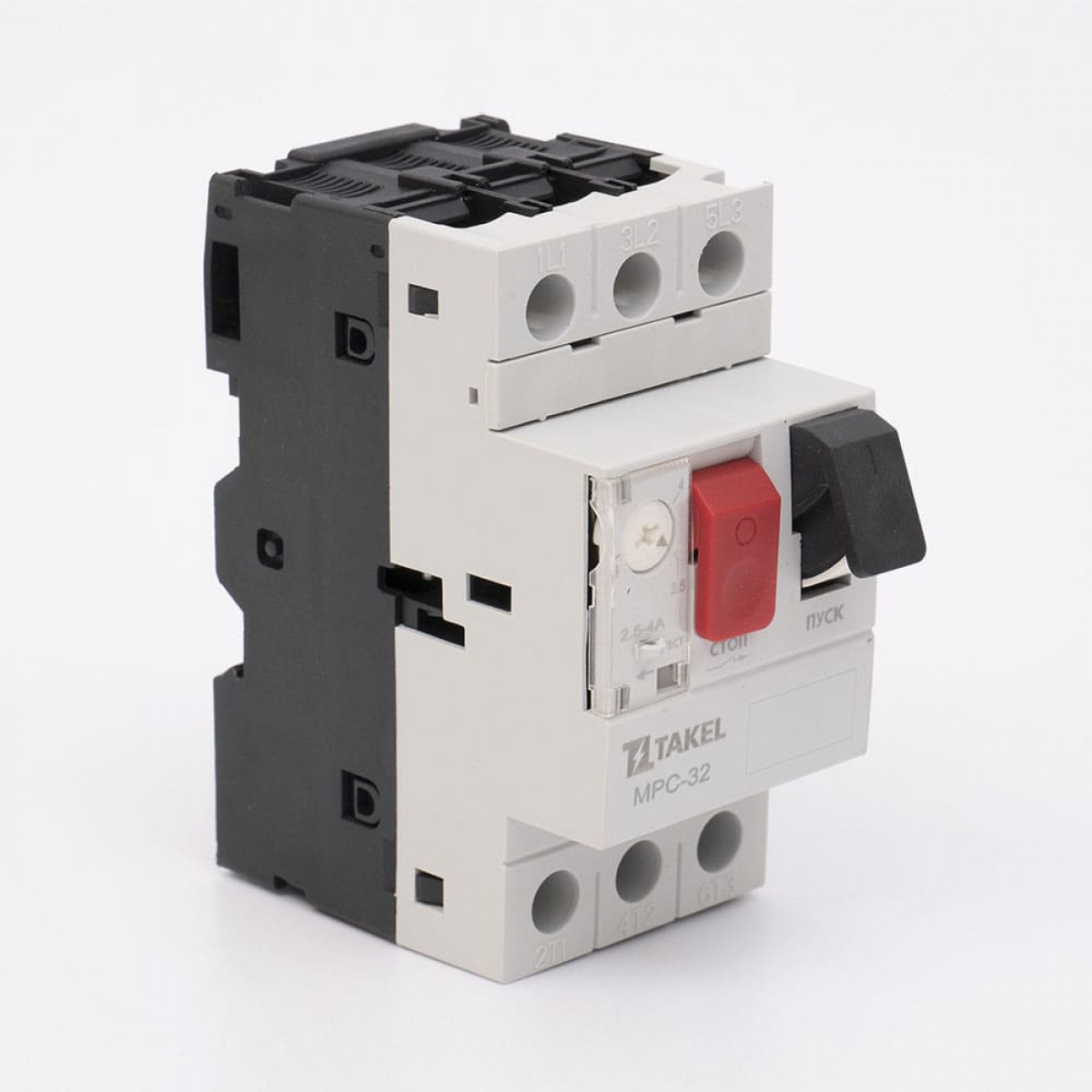Вимикач автоматичний захисту двигуна MPC-32 2.5-4А Takel (507707)