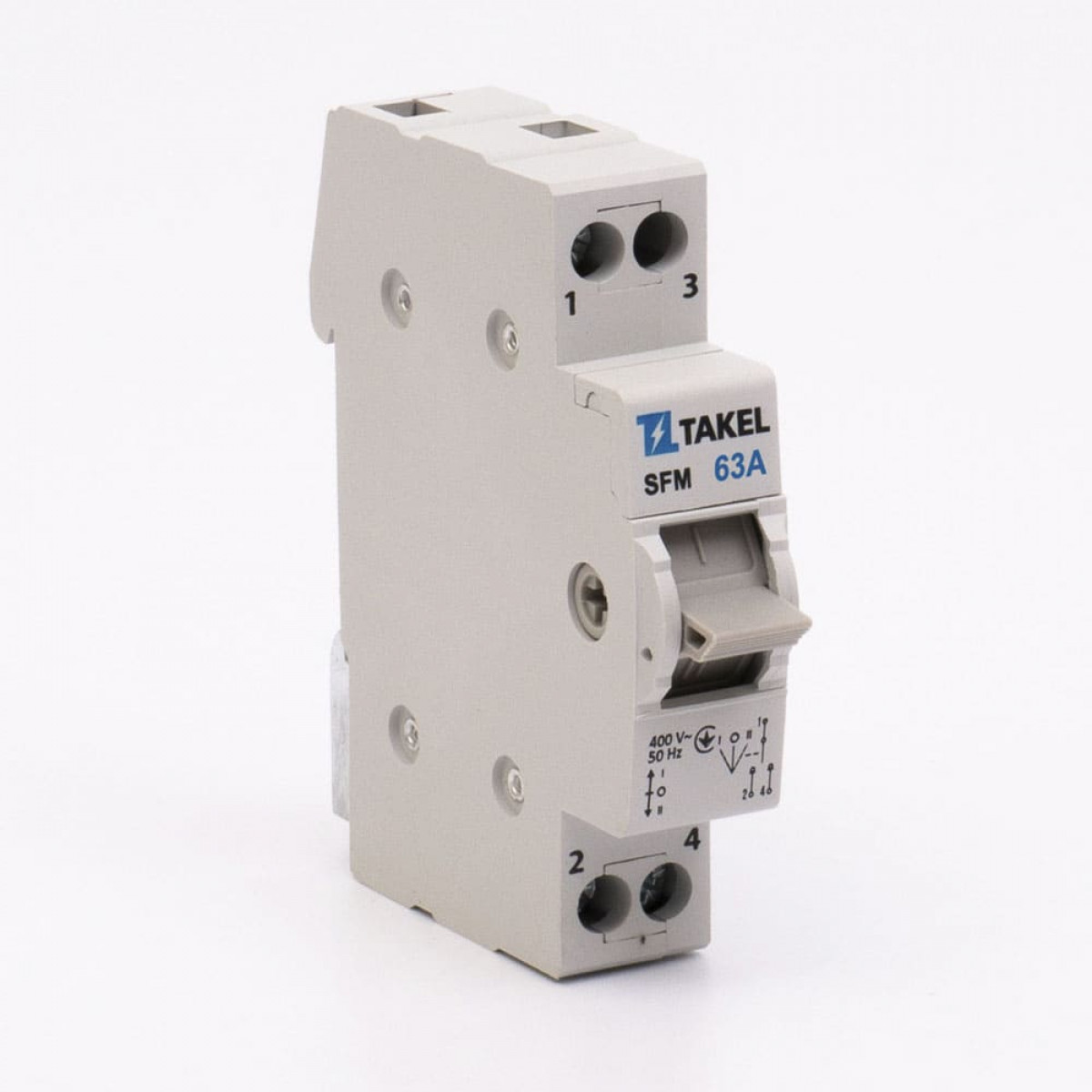 Перемикач навантаження трипозиційний SFM 1P 63A Takel (507805)