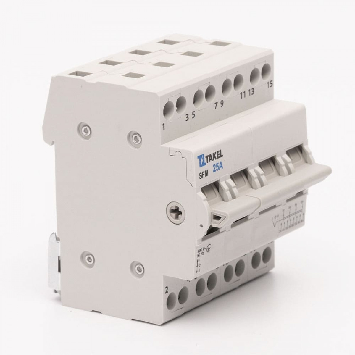 Перемикач навантаження трипозиційний SFM 4P 25A Takel (507831)