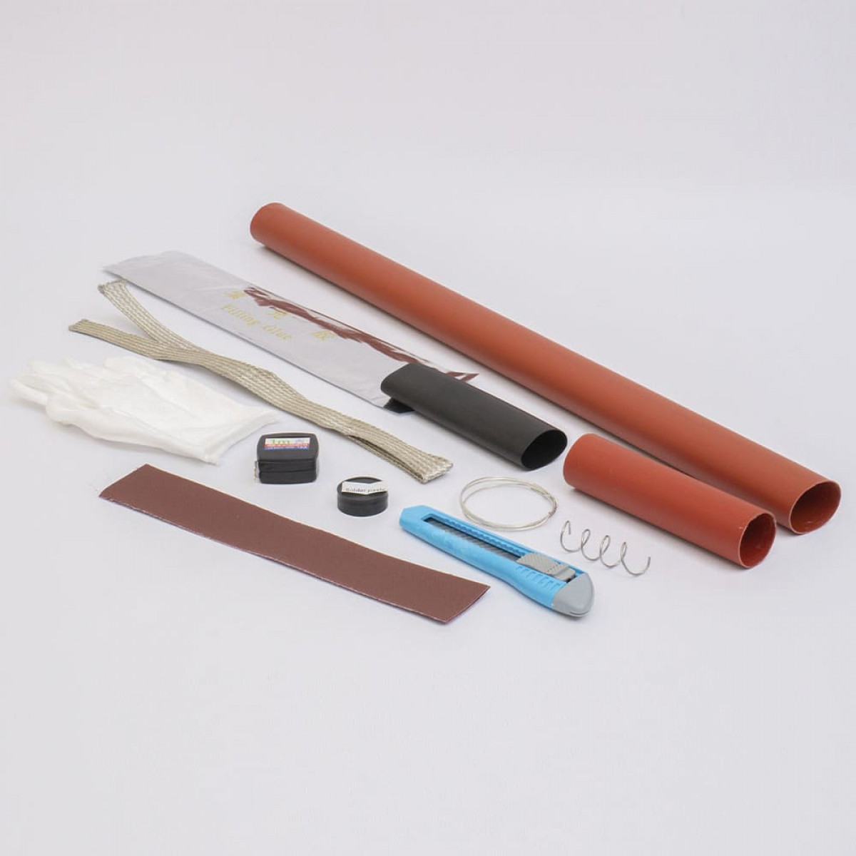 Муфта концевая термоусадочная до 10кВ для кабеля с пластмассовой изоляцией 1ПКВт10 (25-50 мм²) без наконечников Takel (509402)