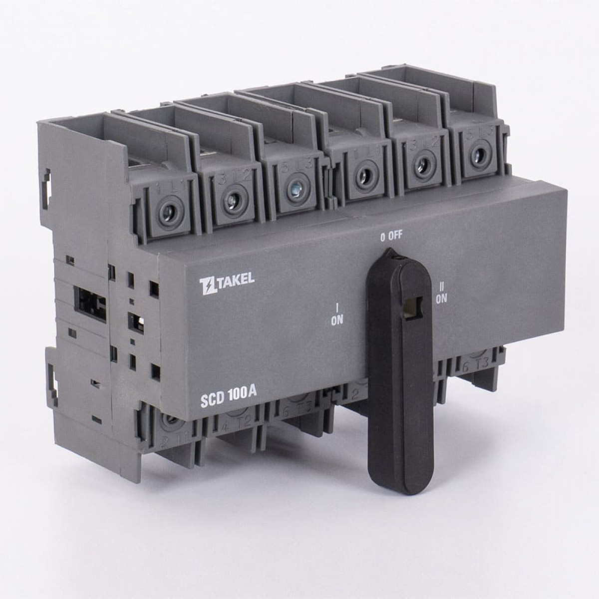Переключатель нагрузки трехпозиционный SCD 6P 100A Takel (510305)