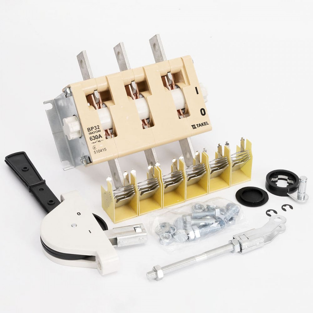 Выключатель-разъединитель ВР32-39A31240 630А рукоятка спереди Takel (510415)