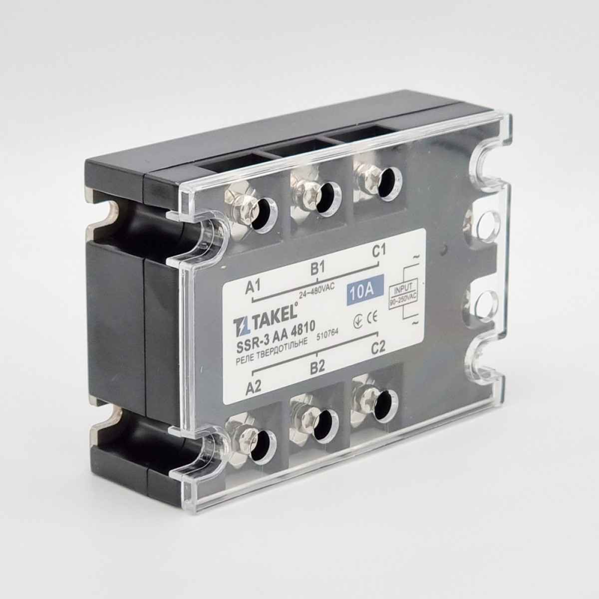 Реле твердотельное SSR-3 АA4810 10А Takel (510764)
