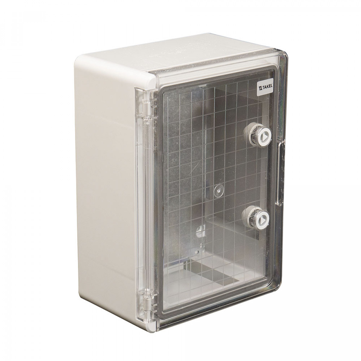 Корпус пластиковий ударостійкий (щит) 250x350x150мм з проз. дв. IP65 Takel (512821)