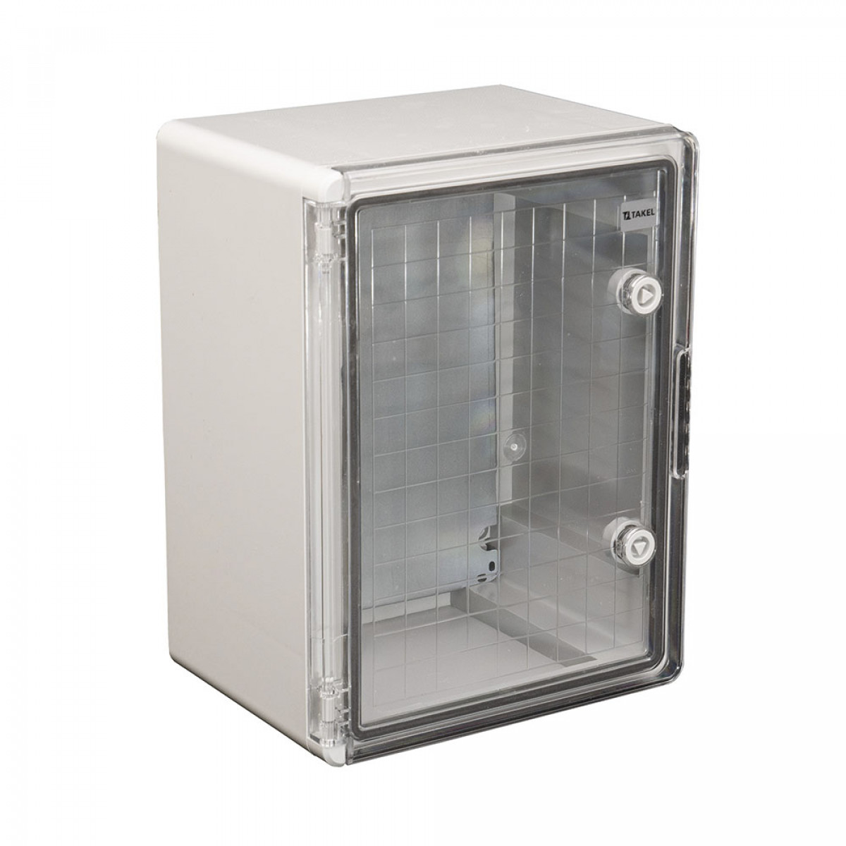 Корпус пластиковий ударостійкий (щит) 300x400x220мм з проз. дв. IP65 Takel (512825)