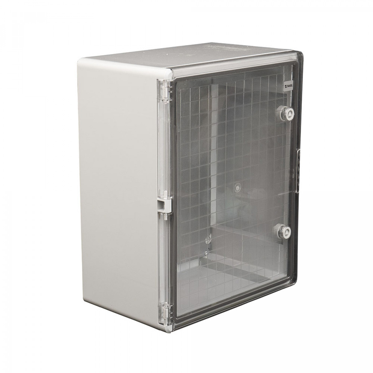 Корпус пластиковый ударопрочный (щит) 400x500x240мм с проз. дв. IP65 Takel (512829)