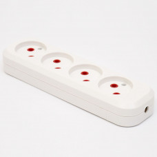 Колодка подовжувача 4 гнізда без з/к LEE