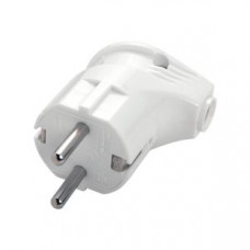 Вилка з бічним входом біла/чорна