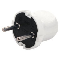 Вилка проста біла (mimoza)