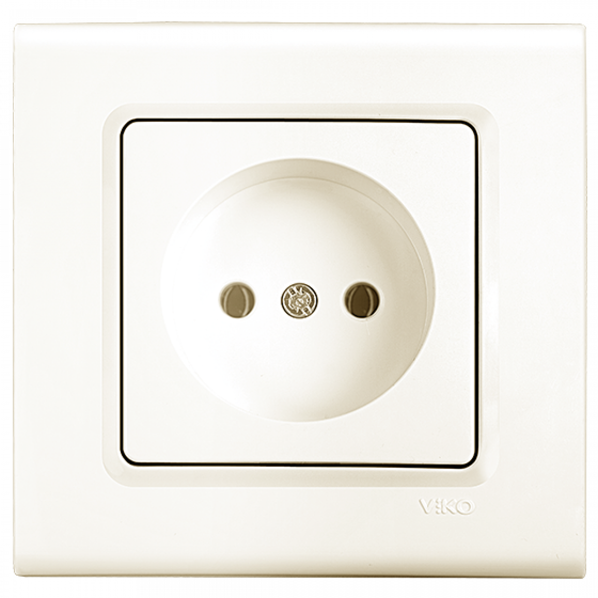 Розетка одинарна Linnera Крем