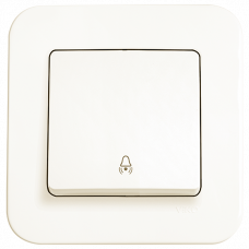 Кнопка дзвінка Rollina Крем