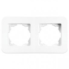 Рамка 2-а горизонтальна Rollina Біла