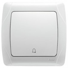 Кнопка дзвінка біла Carmen Vi-KO