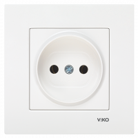 Розетка біла Karre Vi-KO