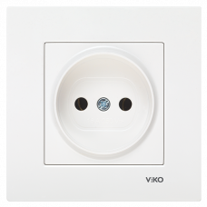 Розетка біла Karre Vi-KO