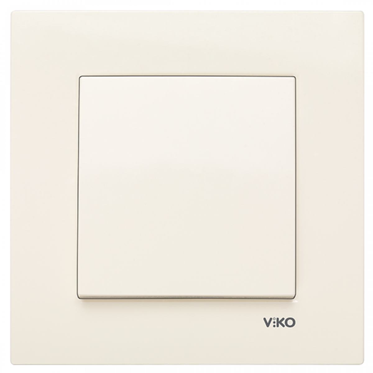 Вимикач кремовий Karre Vi-KO