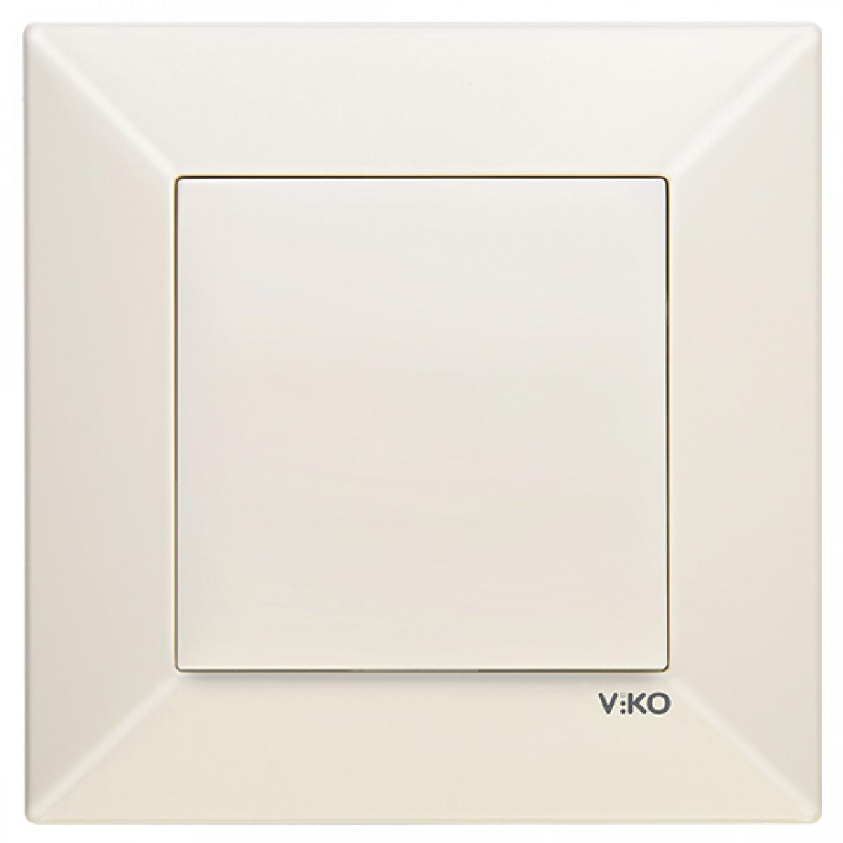 Вимикач кремовий Meridian Vi-KO