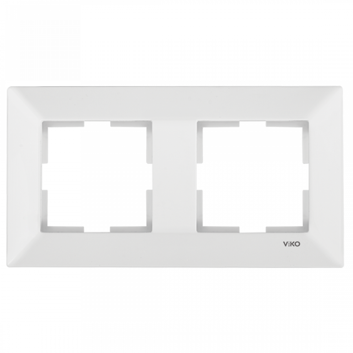 Рамка 2-а горизонтальна біла Meridian Vi-KO